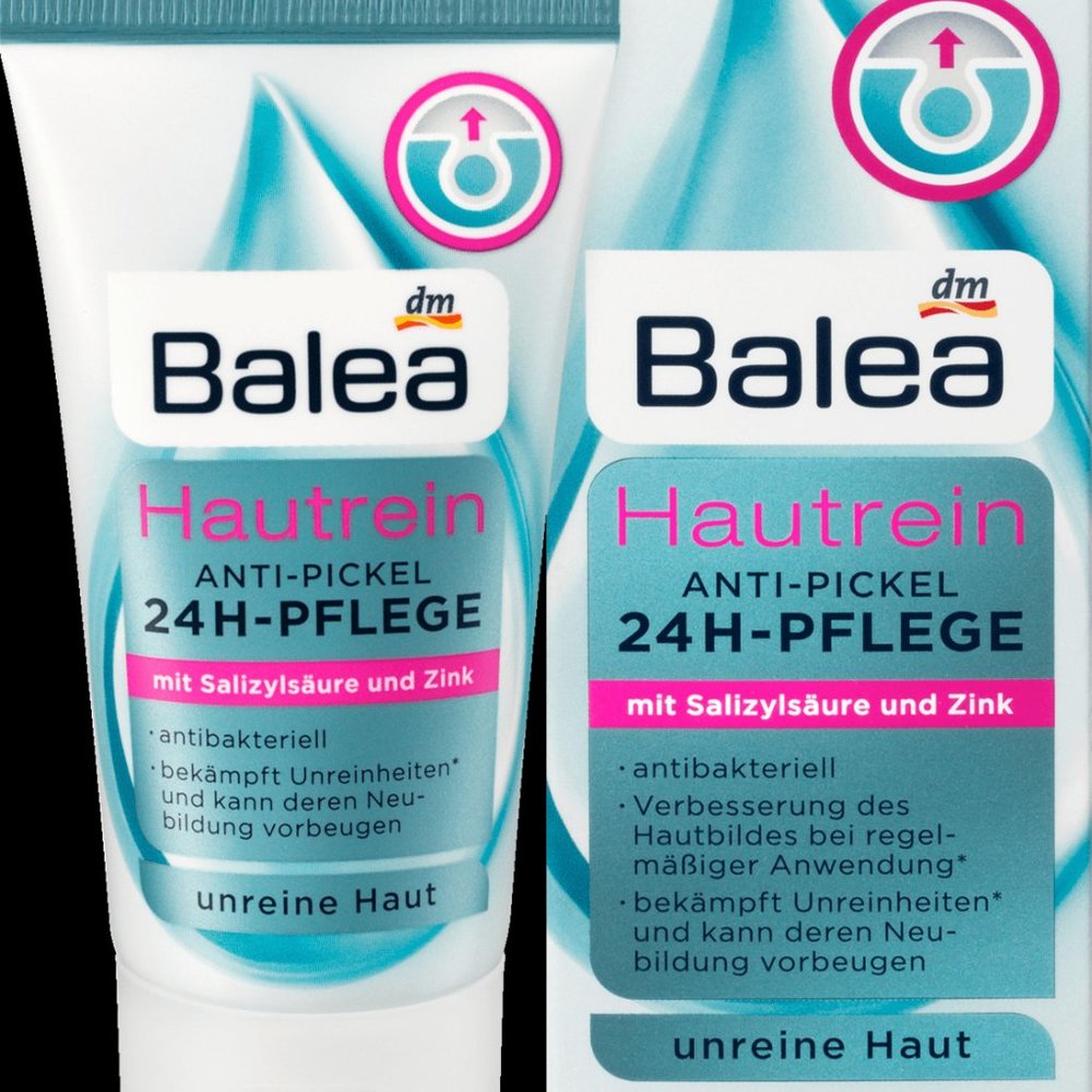 Balea Day cream skin clean anti-pimples 24h care